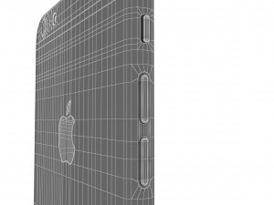 apple iphone 6s gold 3Dモデル
