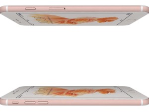 apple iphone 6s rose gold 3D मॉडल