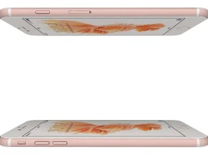 apple iphone 6s rose gold 3D Model