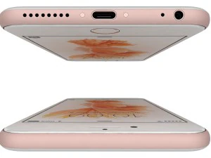 apple iphone 6s rose gold 3D Model