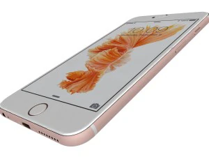 apple iphone 6s rose gold 3D Model