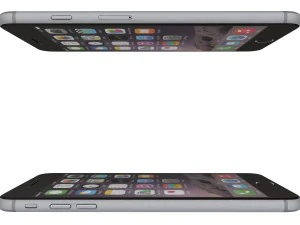 apple iphone 6s space gray 3D Model