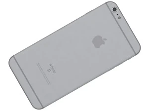 apple iphone 6s space gray 3D Model