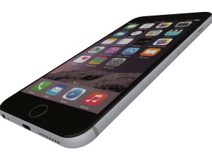 apple iphone 6s space gray 3D Model