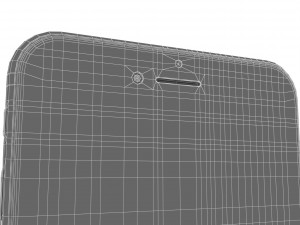 apple iphone 6s space gray 3D Model