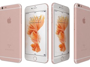 apple iphone 6s all colours 3D मॉडल