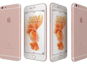 apple iphone 6s all colours 3D Model