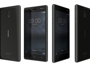 nokia 3 matte black Modello 3D