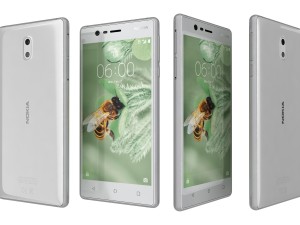 nokia 3 copper white 3D-Modell