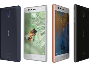 nokia 3 all colors 3D Model