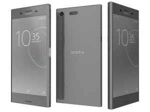 ソニー エクスペリア XZ プレミアム ルミナス クローム 3Dモデル