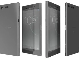 sony xperia xz premium luminous chrome 3D Model