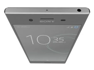 sony xperia xz premium luminous chrome 3D Model