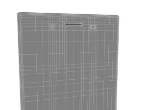 sony xperia xz premium deepsea black 3D Model