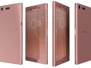 sony xperia xz premium bronze pink 3D Model
