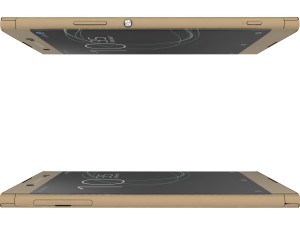 sony xperia xa1 ultra gold Modèle 3D