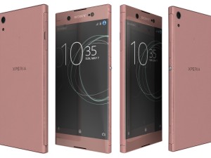 sony xperia xa1 ultra pink Modello 3D