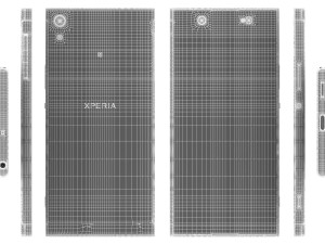 sony xperia xa1 ultra pink Modello 3D