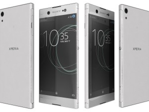 sony xperia xa1 ultra white 3D Модель