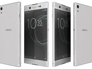 sony xperia xa1 ultra white 3D Model