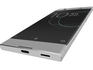 sony xperia xa1 ultra white 3D Модель