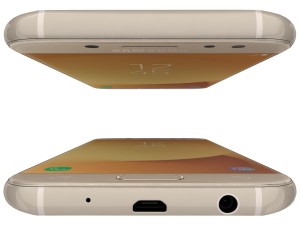samsung galaxy j5 2017 gold 3D Model