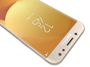 samsung galaxy j5 2017 gold 3D Model