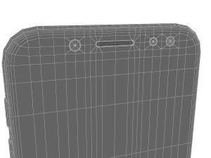 samsung galaxy j5 2017 blue 3D Model