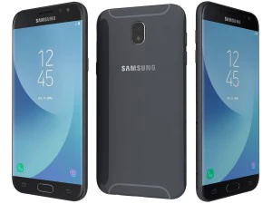 サムスンギャラクシー J5 2017 ブラック 3Dモデル