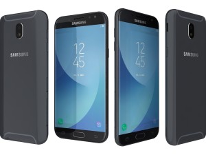 samsung galaxy j5 2017 black Modelo 3D