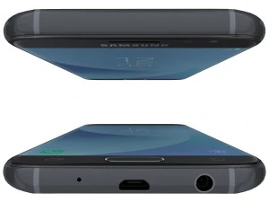 samsung galaxy j5 2017 black 3D Model