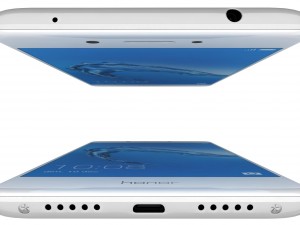 huawei honor 6c silver 3D Модель