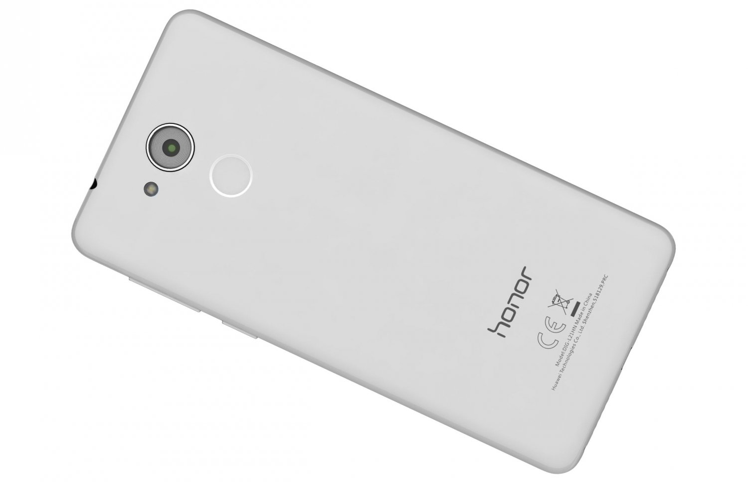 huawei honor 6c silver 3D Модель