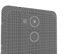 huawei honor 6c gray 3D Model