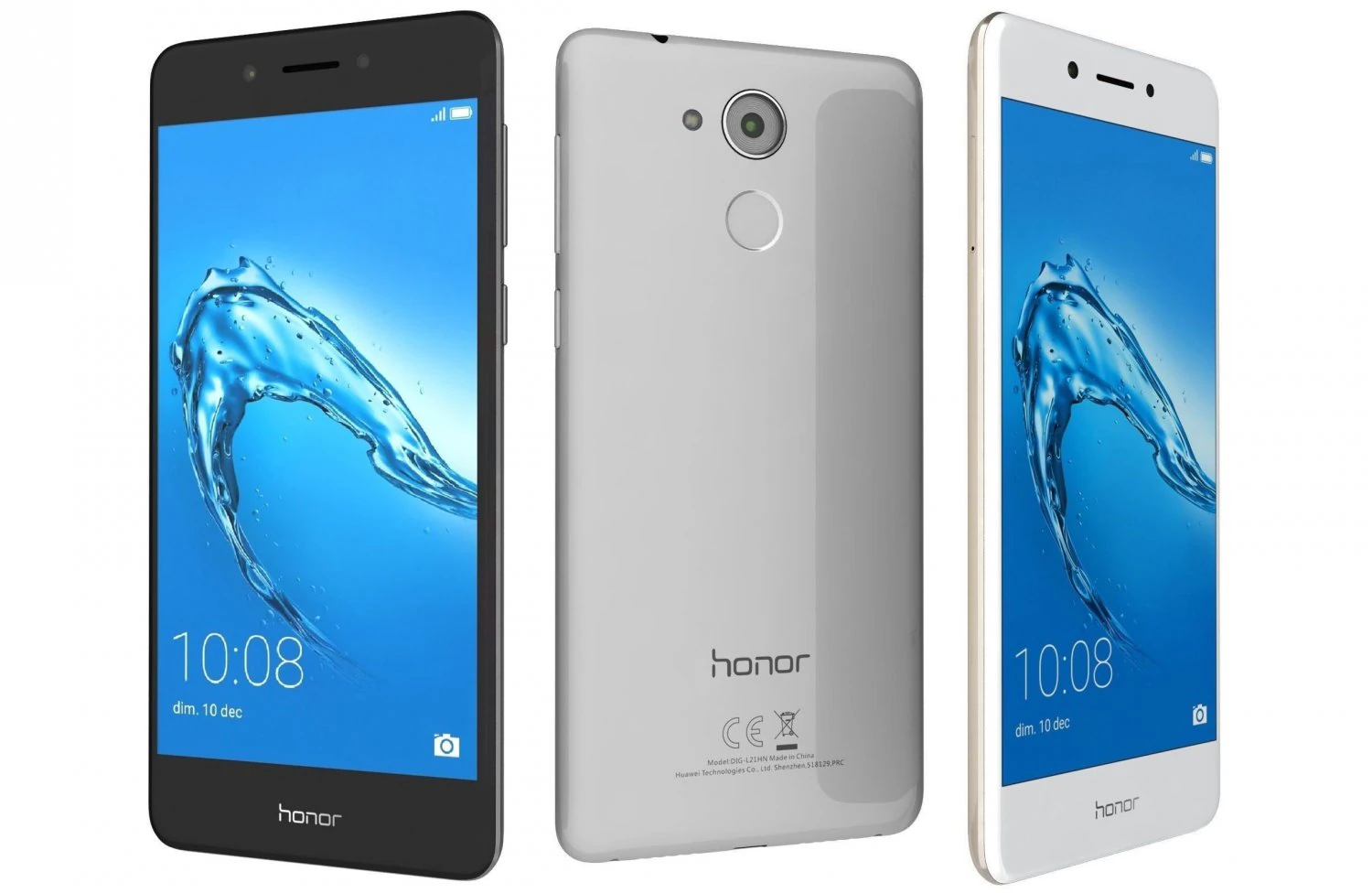 huawei honor 6c all colors 3D Model .c4d .max .obj .3ds .fbx .stl .blend