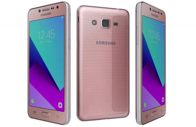 samsung galaxy j2 prime pink 3D 모델 .c4d .max .obj .3ds .fbx .stl .blend 