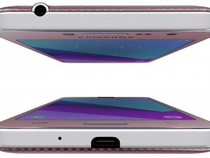 samsung galaxy j2 prime pink 3D 모델