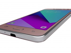 samsung galaxy j2 prime pink 3D 모델