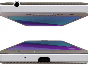 samsung galaxy j2 prime gold 3D Model