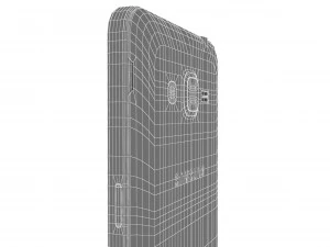 samsung galaxy j2 prime gold 3D Model