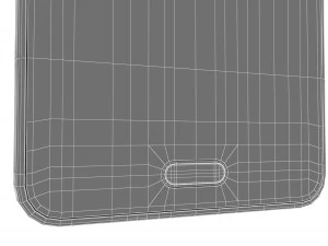 samsung galaxy j2 prime black 3D Model