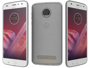 motorola moto z2 play nimbus blue 3D Model