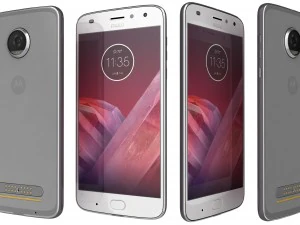 motorola moto z2 play nimbus blue 3D Model