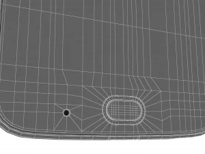 motorola moto z2 play nimbus blue 3D Model