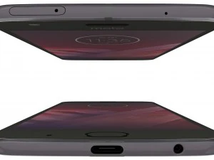 motorola moto z2 play nimbus gray 3D Model