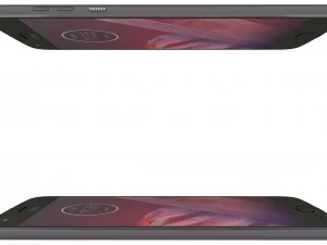 motorola moto z2 play nimbus gray 3D Model