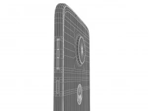 motorola moto z2 play nimbus gray 3D Model
