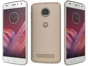 motorola moto z2 play nimbus gold 3D Model