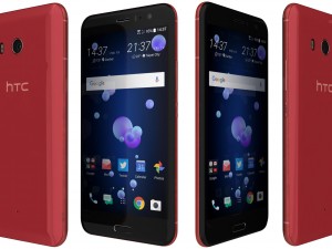 htc u11 solar red Modelo 3D