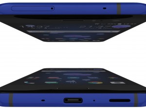 htc u11 sapphire blue 3Dモデル